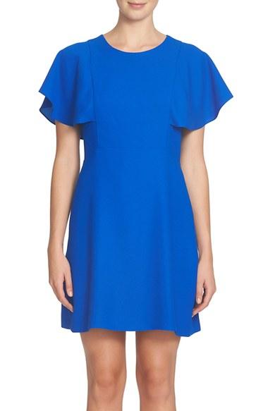 Women's Cece Skylar Flutter Dress