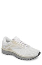 Men's Brooks Adrenaline Gts 18 Running Shoe .5 D - White