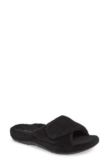 Women's Aetrex Shelby Slipper -6.5us / 36eu - Black