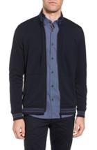 Men's Ted Baker London Collie Jersey Zip Jacket (s) - Grey