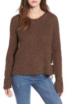 Women's Astr The Label Lexie Side Tie Sweater