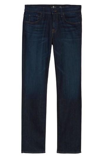 Men's 7 For All Mankind Luxe Performance Straight Leg Jeans - Blue