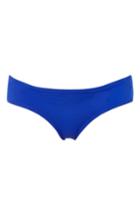 Women's Topshop Solid Maternity Bikini Bottoms Us (fits Like 0-2) - Blue