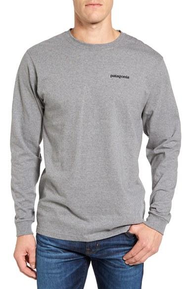 Men's Patagonia P-6 Logo Organic Cotton T-shirt