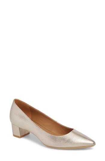 Women's Calvin Klein Genoveva Pump .5 M - Metallic