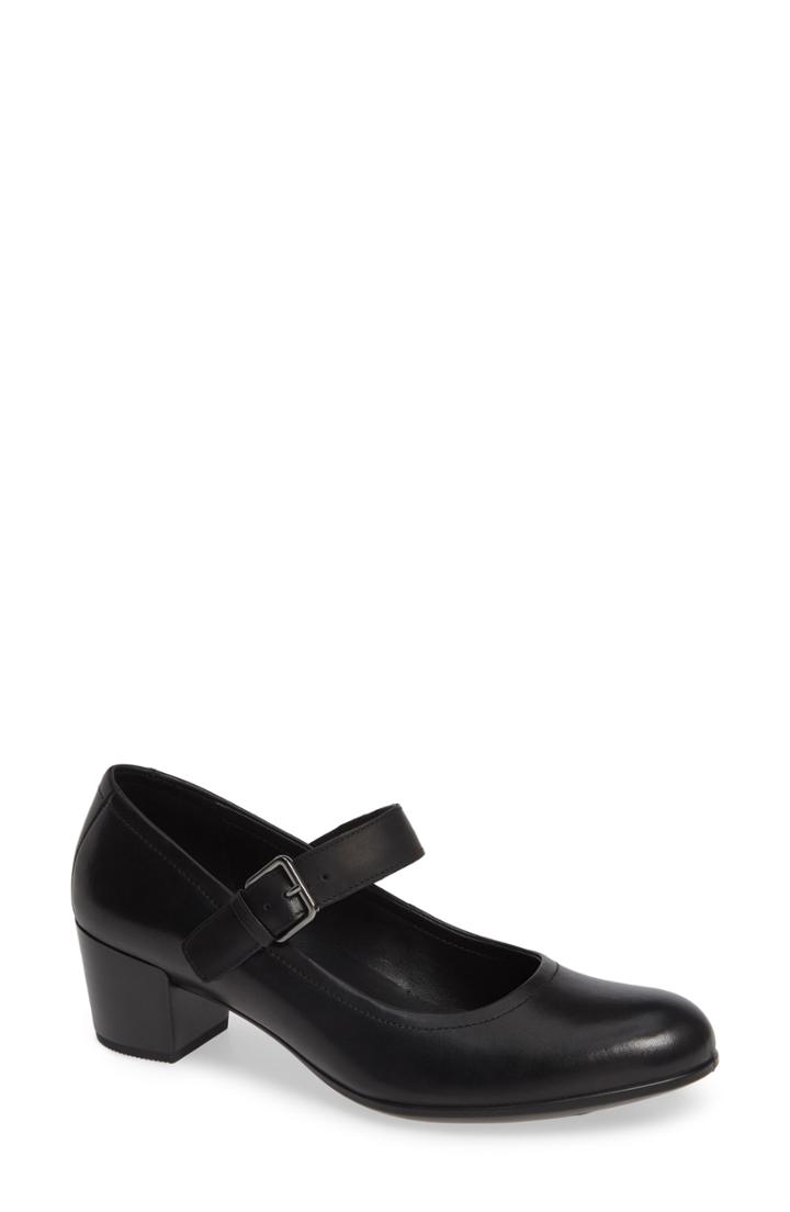 Women's Ecco Shape 35 Mary Jane Pump -4.5us / 35eu - Black