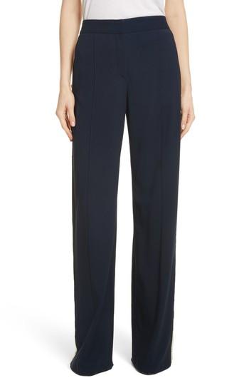 Women's Veronica Beard Russo Track Pants - Blue