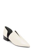 Women's Mercedes Castillo Notched Slip-on M - White
