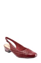 Women's Trotters Dea Slingback Sandal .5 M - Red
