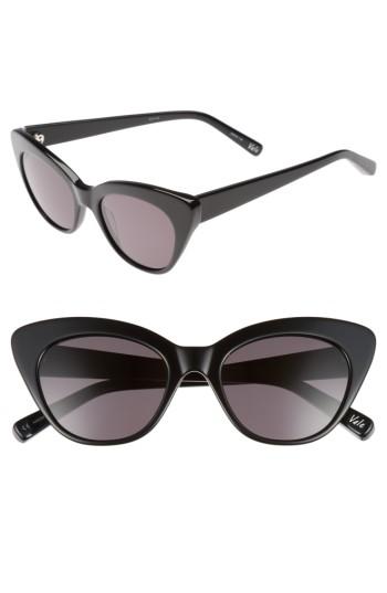 Women's Elizabeth And James Vale 52mm Cat Eye Sunglasses - Crystal Tea