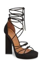 Women's Alias Mae Bordega Ankle Wrap Sandal Us / 36eu - Black