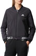 Women's Adidas Id Fleece Lined Track Jacket - Black