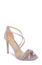 Women's Jewel Badgley Mischka Gisele Sandal M - Purple