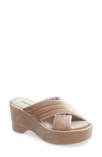 Women's Jeffrey Campbell Segara Sandal .5 M - Beige