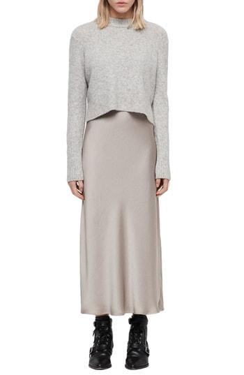 Women's Allsaints Tierny Two-piece Sweater & Slipdress