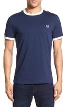 Men's Fred Perry Extra Trim Fit Cotton Ringer T-shirt
