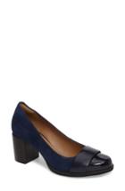 Women's Clarks Tarah Brae Pump .5 M - Blue
