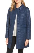 Women's Kate Spade New York Water Resistant Quilted Coat - Blue