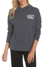Women's Junk Food Cozy Vibes Lounge Hoodie - Black