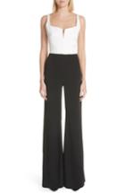 Women's Galvan Eclipse Satin & Matte Crepe Jumpsuit Us / 34 Fr - Black