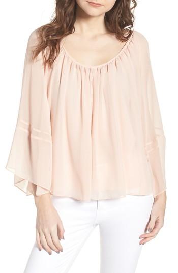 Women's Chelsea28 Flowy Chiffon Top, Size - Pink
