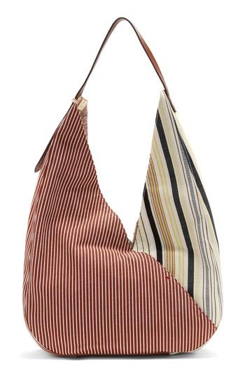 Ed Ellen Degeneres Lesia Patchwork Hobo - Brown