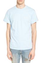 Men's The Rail Crewneck T-shirt With Embroidery, Size - Blue