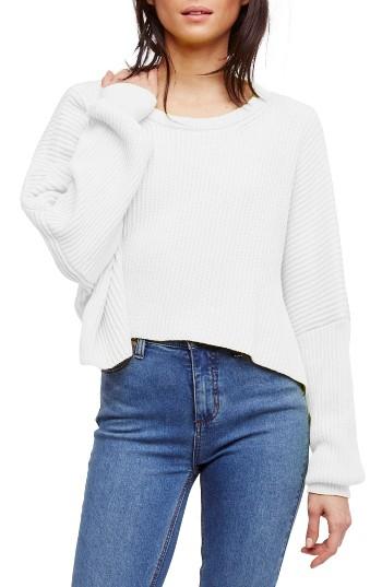 Women's Free People Festival Pier Pullover - White
