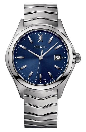 Men's Ebel Wave Bracelet Watch, 40mm