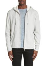 Men's Rag & Bone Standard Issue Zip Hoodie - Blue
