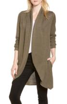 Women's Leith Easy Circle Cardigan, Size - Green