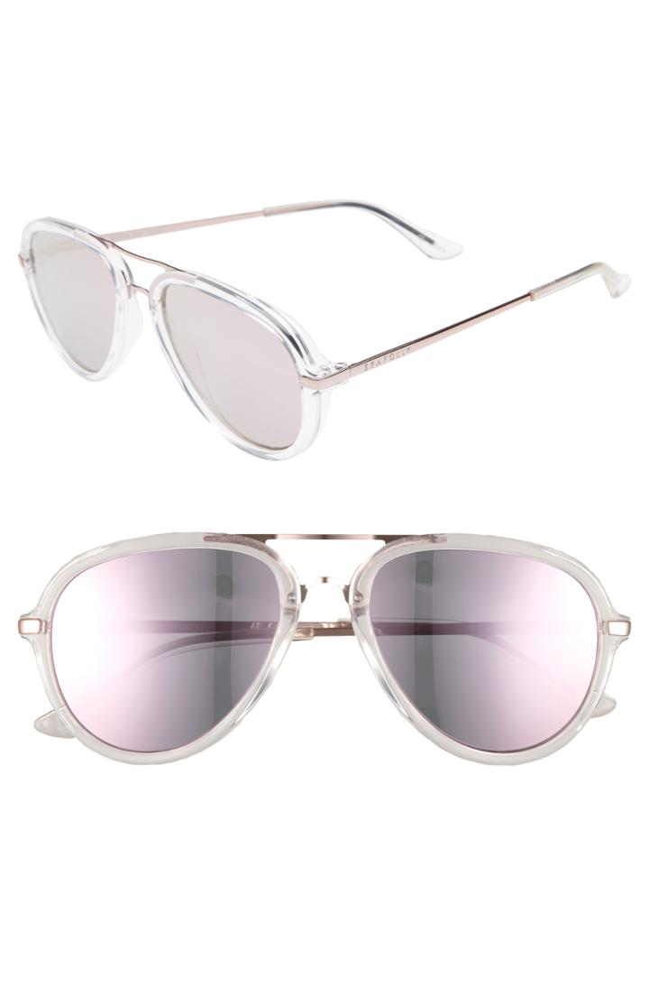 Women's Seafolly Byron Bay 54mm Aviator Sunglasses -