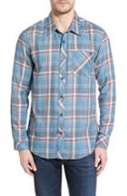 Men's Jack O'neill Shelter Plaid Sport Shirt - Blue