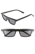 Women's Quay Australia Finesse 52mm Sunglasses - Black/ Smoke