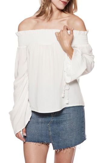 Women's Paige Cherita Off The Shoulder Top - White
