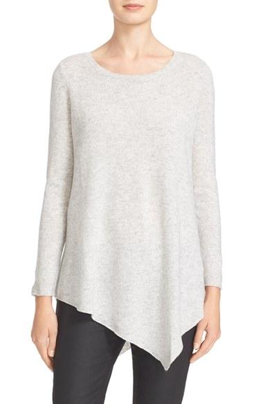 Women's Joie 'tambrel' Asymmetrical Sweater Tunic - Grey