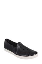 Women's Earth Tayberry Perforated Slip-on Sneaker M - Black