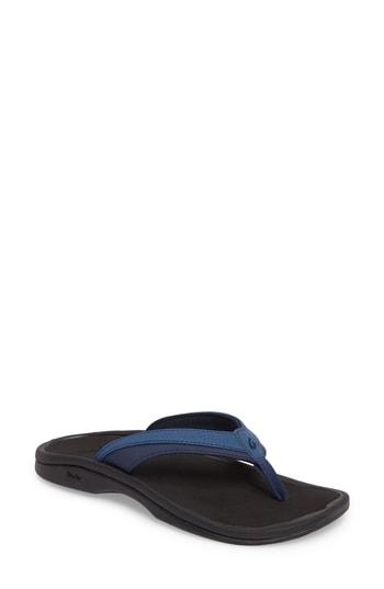 Women's Olukai Ohana Sandal M - Blue