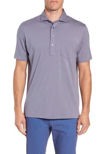 Men's Greyson Jersey Polo - Blue