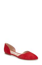 Women's Kristin Cavallari 'cadence' Flat M - Red