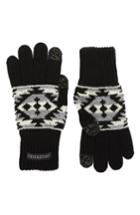 Women's Pendleton Texting Gloves /x-large - Black