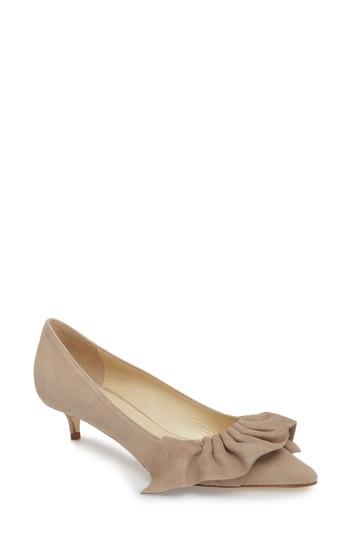 Women's Butter Briana Ruffle Pump .5 M - Black