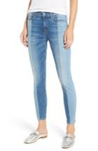 Women's 7 For All Mankind Shadow Seamed Ankle Skinny Jeans - Blue