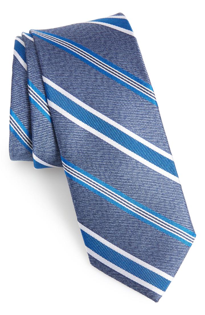 Men's 1901 Astible Stripe Silk Tie