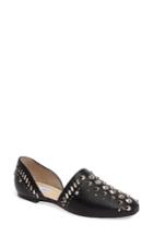Women's Jimmy Choo Globe D'orsay Flat .5us / 35.5eu - Black