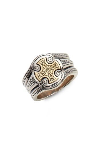 Men's Konstantino Stavros Cross Signet Ring