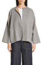 Women's Sofie D'hoore Short Reversible Wool Coat - Beige