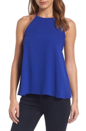 Women's Trouve Y-back Halter Tank - Blue