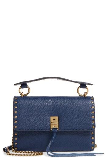 Rebecca Minkoff Darren Top Handle Crossbody Bag - Blue