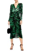 Women's Topshop Stripe Halter Maxi Dress Us (fits Like 2-4) - Black